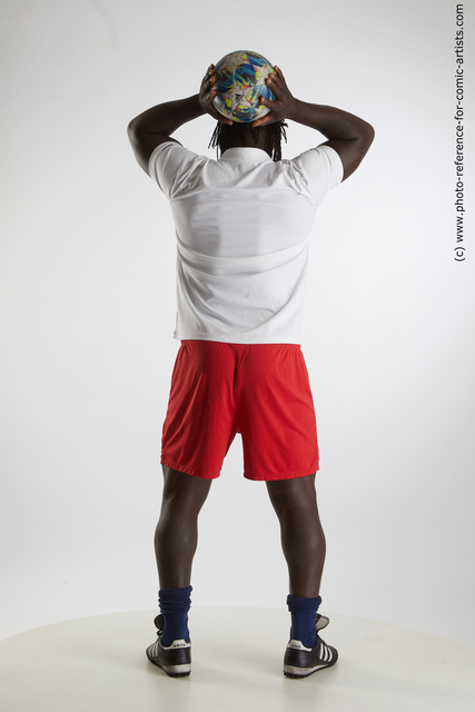 Man Adult Athletic Black Standing poses Sportswear