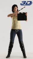 3d-stereoscopic-natalie-clapperboard-pose