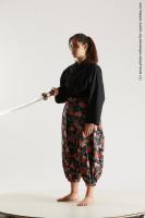 JAPANESE WOMAN IN KIMONO WITH SWORD SAORI 03B