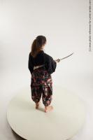 JAPANESE WOMAN IN KIMONO WITH SWORD SAORI 10A