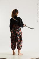 JAPANESE WOMAN IN KIMONO WITH SWORD SAORI 10B