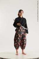 JAPANESE WOMAN IN KIMONO WITH SWORD SAORI 16B