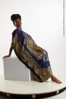 SITTING AFRICAN WOMAN DINA MOSES 01