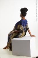 SITTING AFRICAN WOMAN DINA MOSES 05