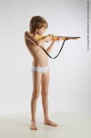 STANDING YOUNG BOY WITH CROSSBOW NOVEL 01