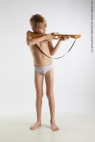 STANDING YOUNG BOY WITH CROSSBOW NOVEL 02