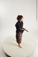 JAPANESE WOMAN IN KIMONO WITH SWORD SAORI 16A
